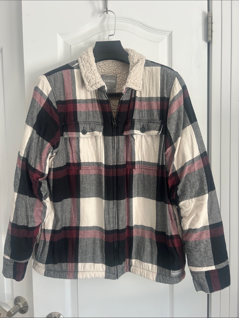 Hollister flannel shacket